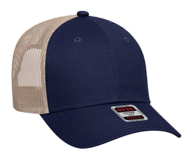 Otto Budget Caps Cotton Twill Low Profile Pro Style Mesh Back 83-473