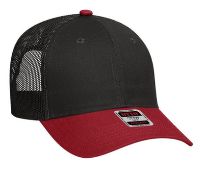 Otto Budget Caps Cotton Twill Low Profile Pro Style Mesh Back 83-473