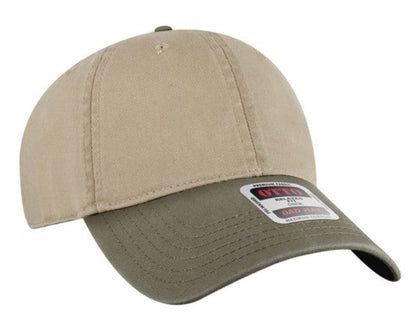 Garment Washed Superior Combed Cotton Twill Six Panel Low Profile 18-772