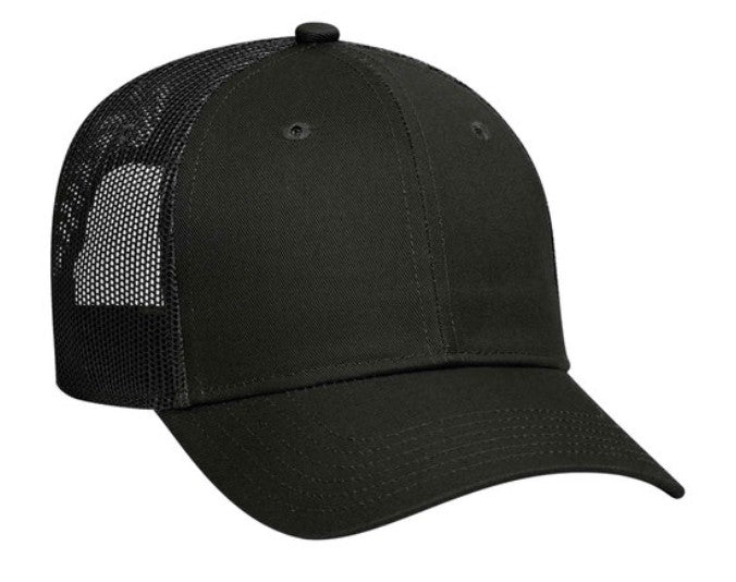 Otto Budget Caps Cotton Twill Low Profile Pro Style Mesh Back 83-473