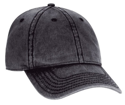 Otto 6 Panel Low Profile Snow Washed Superior Cotton Twill Cap 18-1248