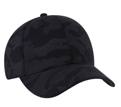 Otto Rayon Blend Jersey Knit Cotton Twill Baseball Cap 19-1232