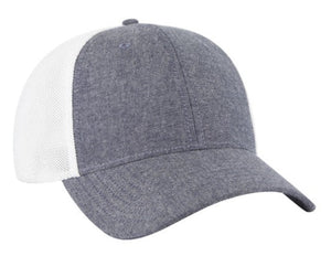 0416C - Navy/White