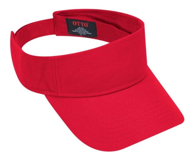 Otto Budget Caps | Otto Cotton Twill Sun Visor 60-662