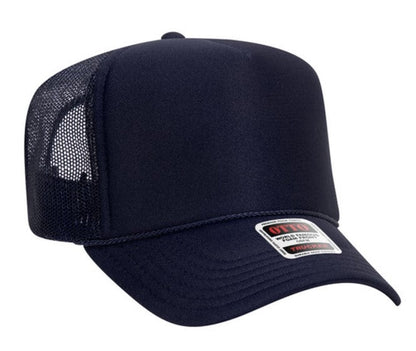 Budget Caps | Otto Foam Front High Crown Golf Mesh Back Caps 39-165