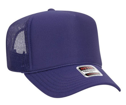 Budget Caps | Otto Foam Front High Crown Golf Mesh Back Caps 39-165