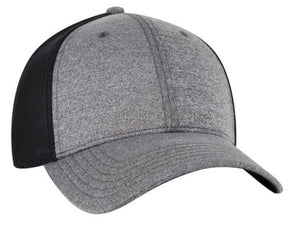 8003A - Heather Black/Black
