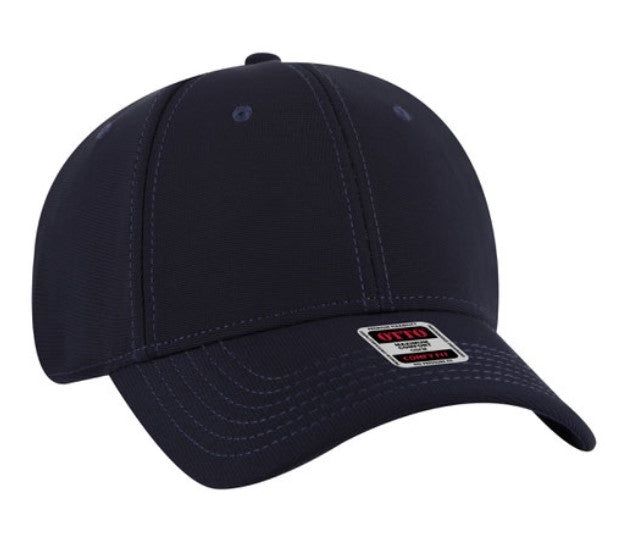 6 Panel Low Profile Comfy Fit 100% Polyester Moisture Wicking  19-1324