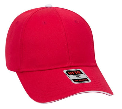 Blank Caps | Otto Cotton Twill Sandwich Visor Low Profile Pro Style 23-434