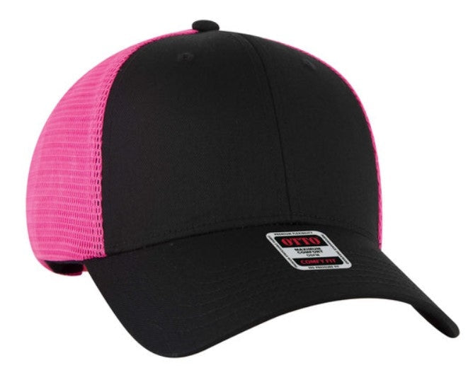 OTTO Comfy Fit 6 Panel Low Profile Trucker Hat 83-2