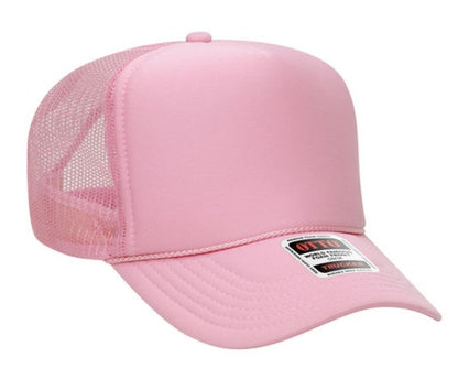 Budget Caps | Otto Foam Front High Crown Golf Mesh Back Caps 39-165