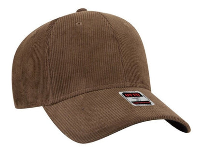Otto Brushed Bull Denim Low Profile Baseball Cap  19-004