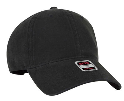 OTTO Cap 6 Panel Garment Washed Relaxed Dads Cap  18-3