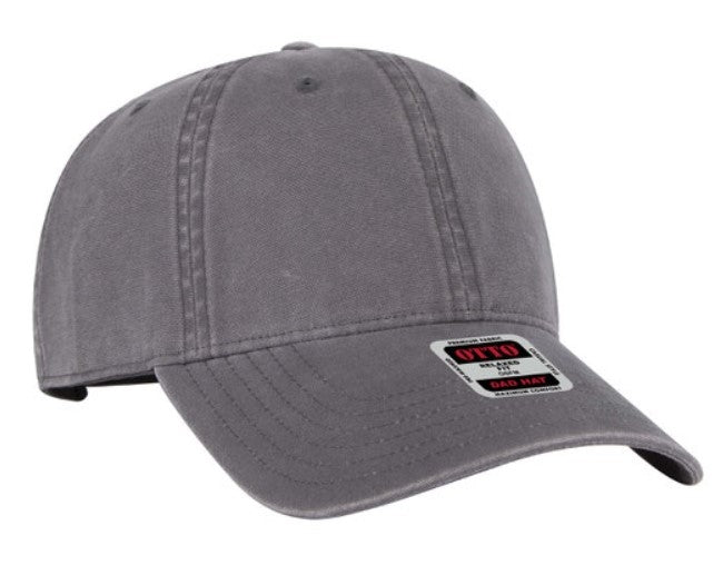 OTTO Cap 6 Panel Garment Washed Relaxed Dads Cap  18-3