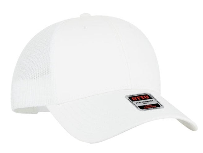 OTTO Cap 6 Panel Polyester Low Profile Micro Mesh Back Trucker Hat 83-3
