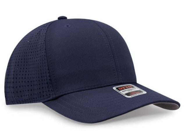 OTTO Cap 6 Panel Mid Profile Perforated Mesh Back Panels Hat 27-2
