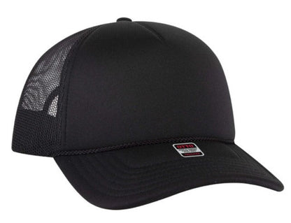 OTTO Cap 5 Panel Low Profile Mesh Back Trucker Hat 39102-1