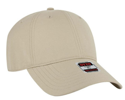 OTTO Cap 6 Panel Low Profile Relaxed Dads Hat 18-1