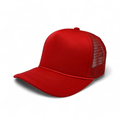 BASIC CAPS - Plain Foam Trucker Hat 8004