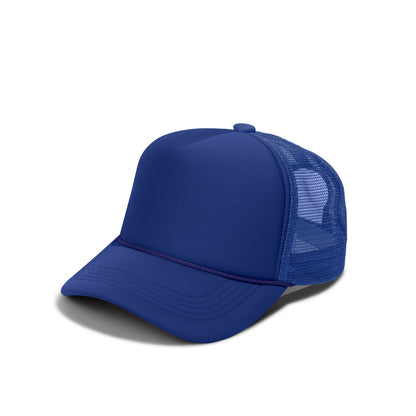 BASIC CAPS - Plain Foam Trucker Hat 8004