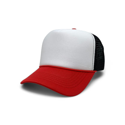 BASIC CAPS - Plain Foam Trucker Hat 8004