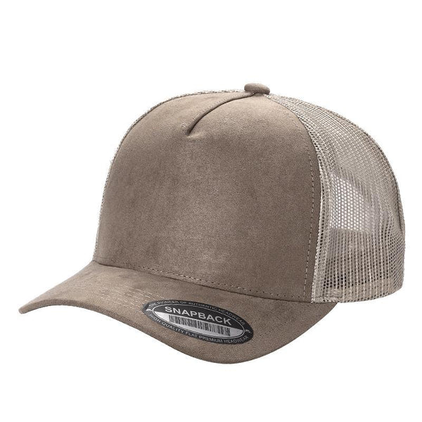 Premium Blank Hats  SUM - SUEDE MESH - KHI