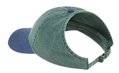 Otto Washed Pigment Dyed Cotton Twill Ponytail Low Profile Pro Style  69-382