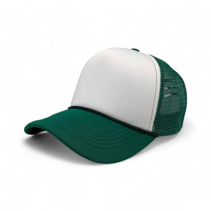 BASIC CAPS - Plain Foam Trucker Hat 8004