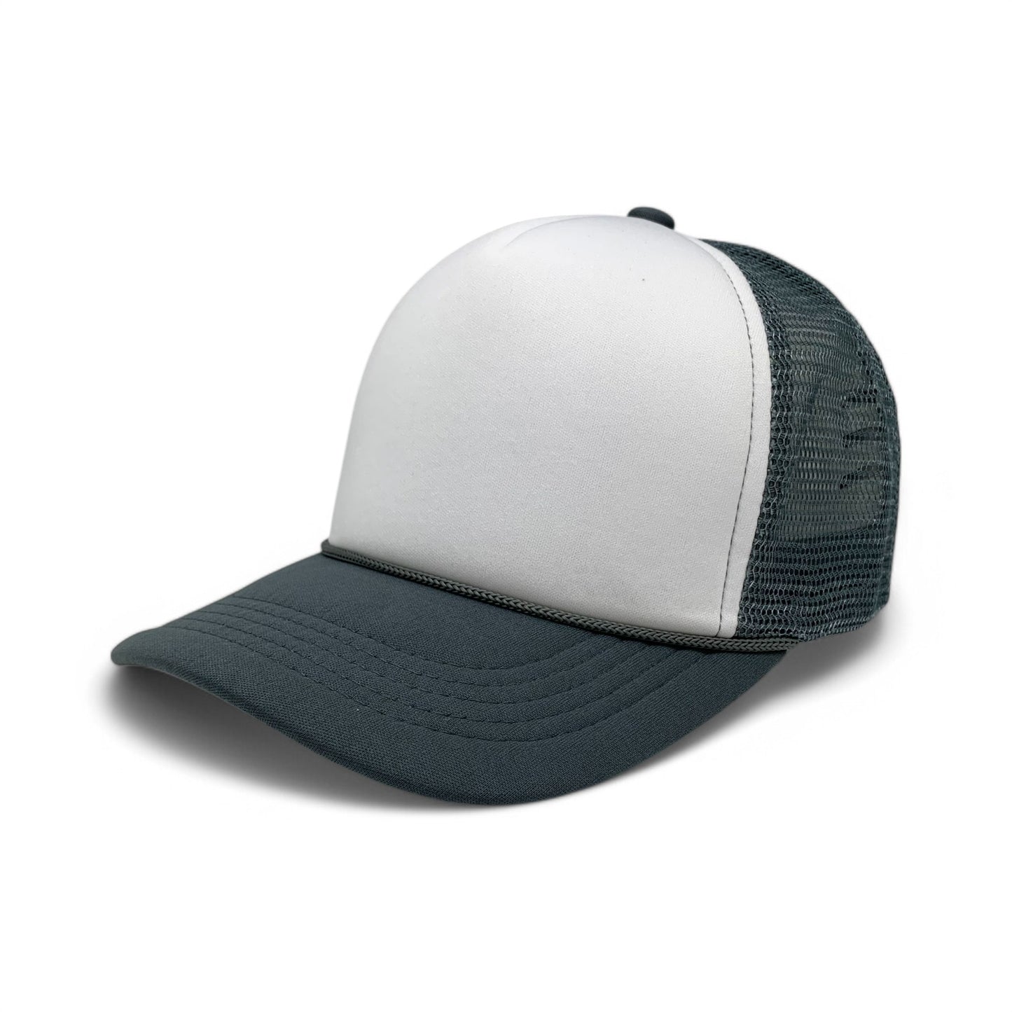 BASIC CAPS - Plain Foam Trucker Hat 8004
