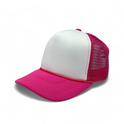 BASIC CAPS - Plain Foam Trucker Hat 8004