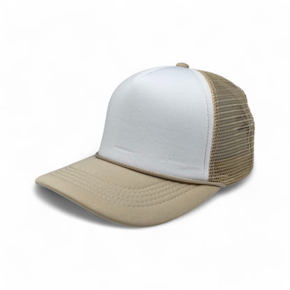 BASIC CAPS - Plain Foam Trucker Hat 8004