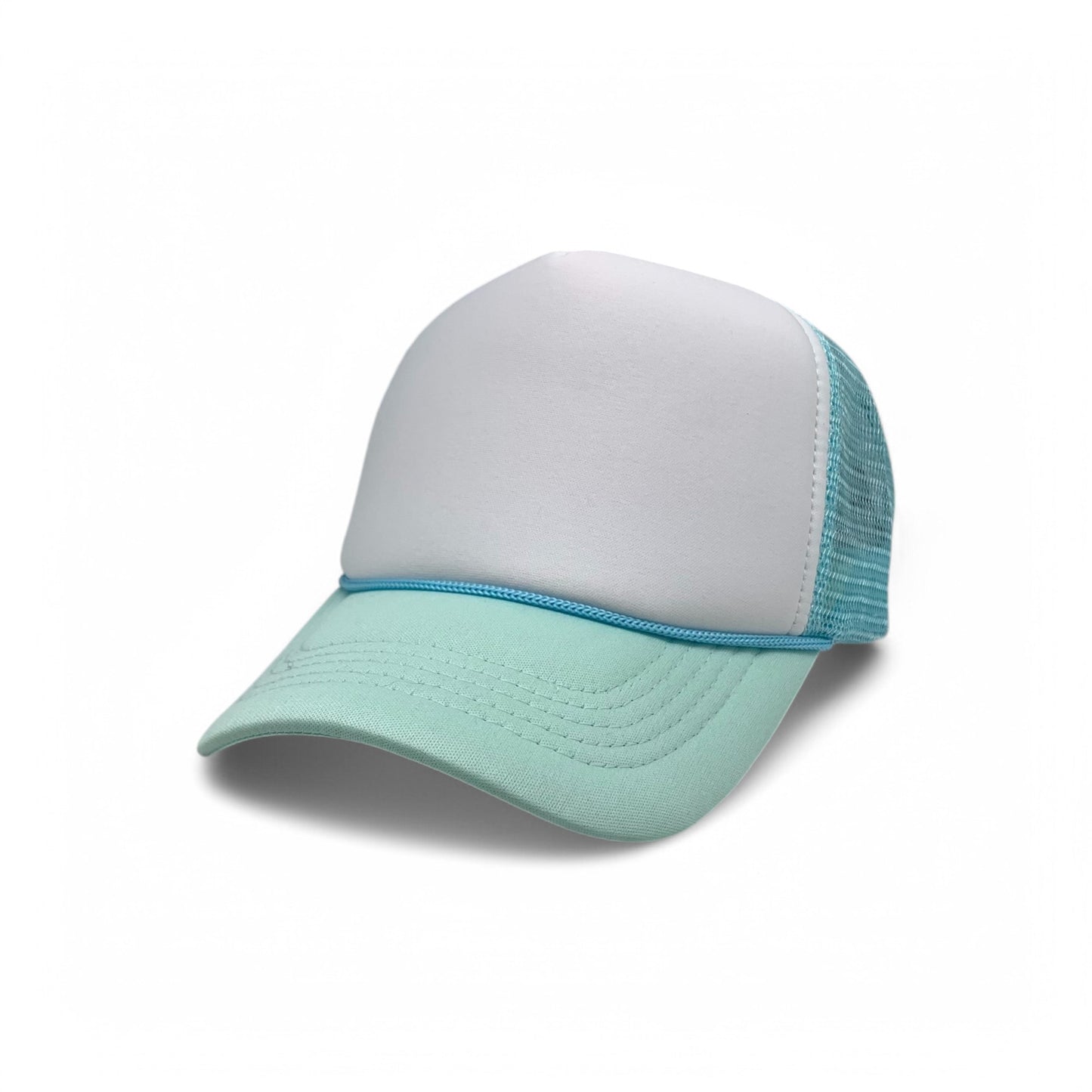 BASIC CAPS - Plain Foam Trucker Hat 8004