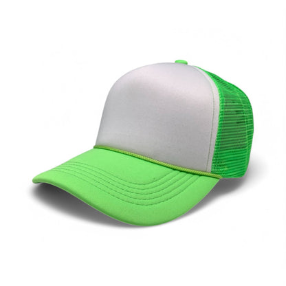 BASIC CAPS - Plain Foam Trucker Hat 8004