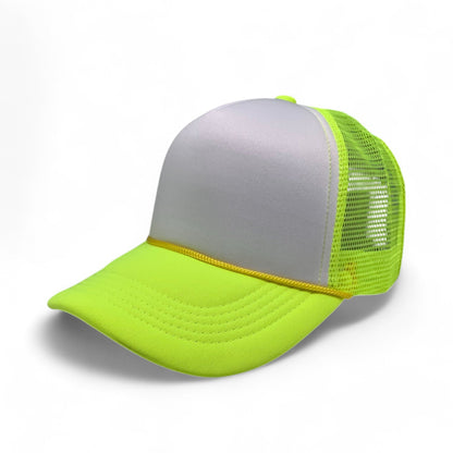 BASIC CAPS - Plain Foam Trucker Hat 8004