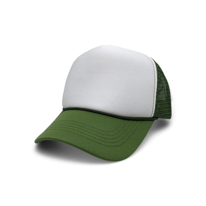 BASIC CAPS - Plain Foam Trucker Hat 8004