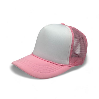BASIC CAPS - Plain Foam Trucker Hat 8004