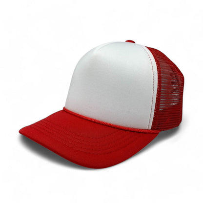 BASIC CAPS - Plain Foam Trucker Hat 8004