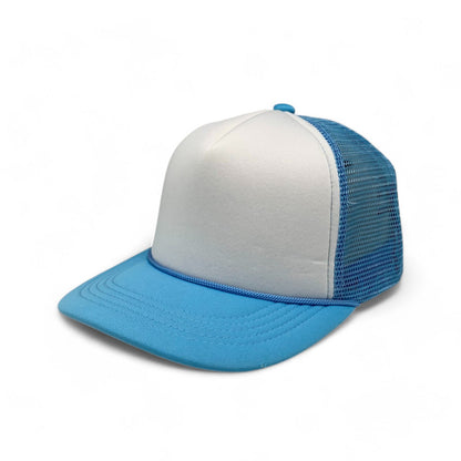 BASIC CAPS - Plain Foam Trucker Hat 8004