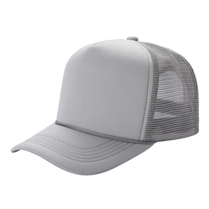 Classic Foam Front Trucker Hat With Mesh Back And Snapback Closure
