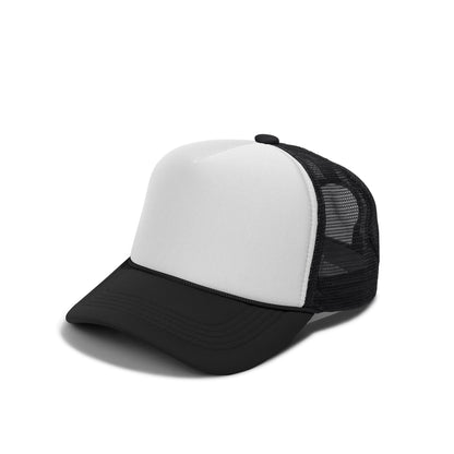 BASIC CAPS - Plain Foam Trucker Hat 8004