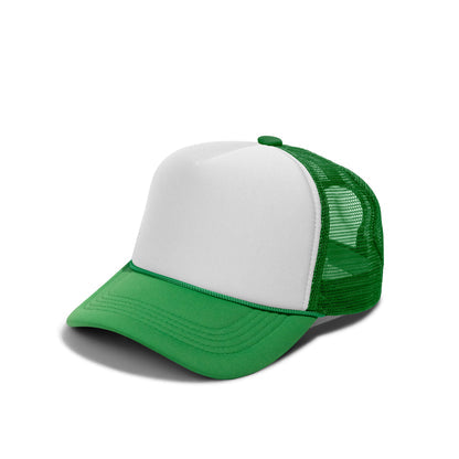 BASIC CAPS - Plain Foam Trucker Hat 8004