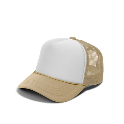 BASIC CAPS - Plain Foam Trucker Hat 8004