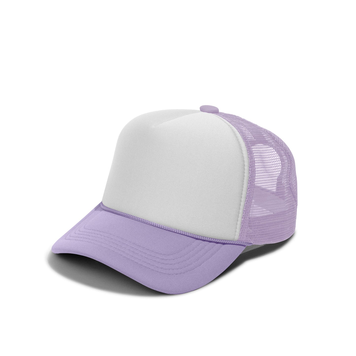 BASIC CAPS - Plain Foam Trucker Hat 8004
