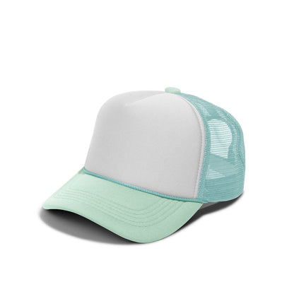 BASIC CAPS - Plain Foam Trucker Hat 8004