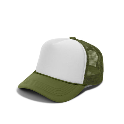 BASIC CAPS - Plain Foam Trucker Hat 8004
