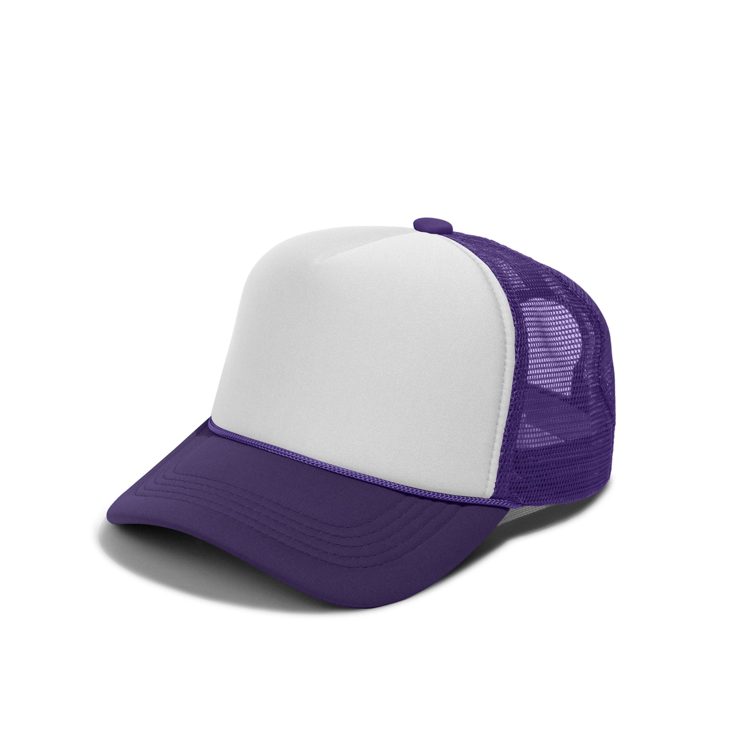 BASIC CAPS - Plain Foam Trucker Hat 8004