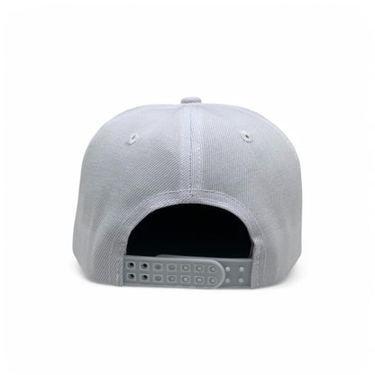 Basic Cap Plain Poly Snapback Hat 8002
