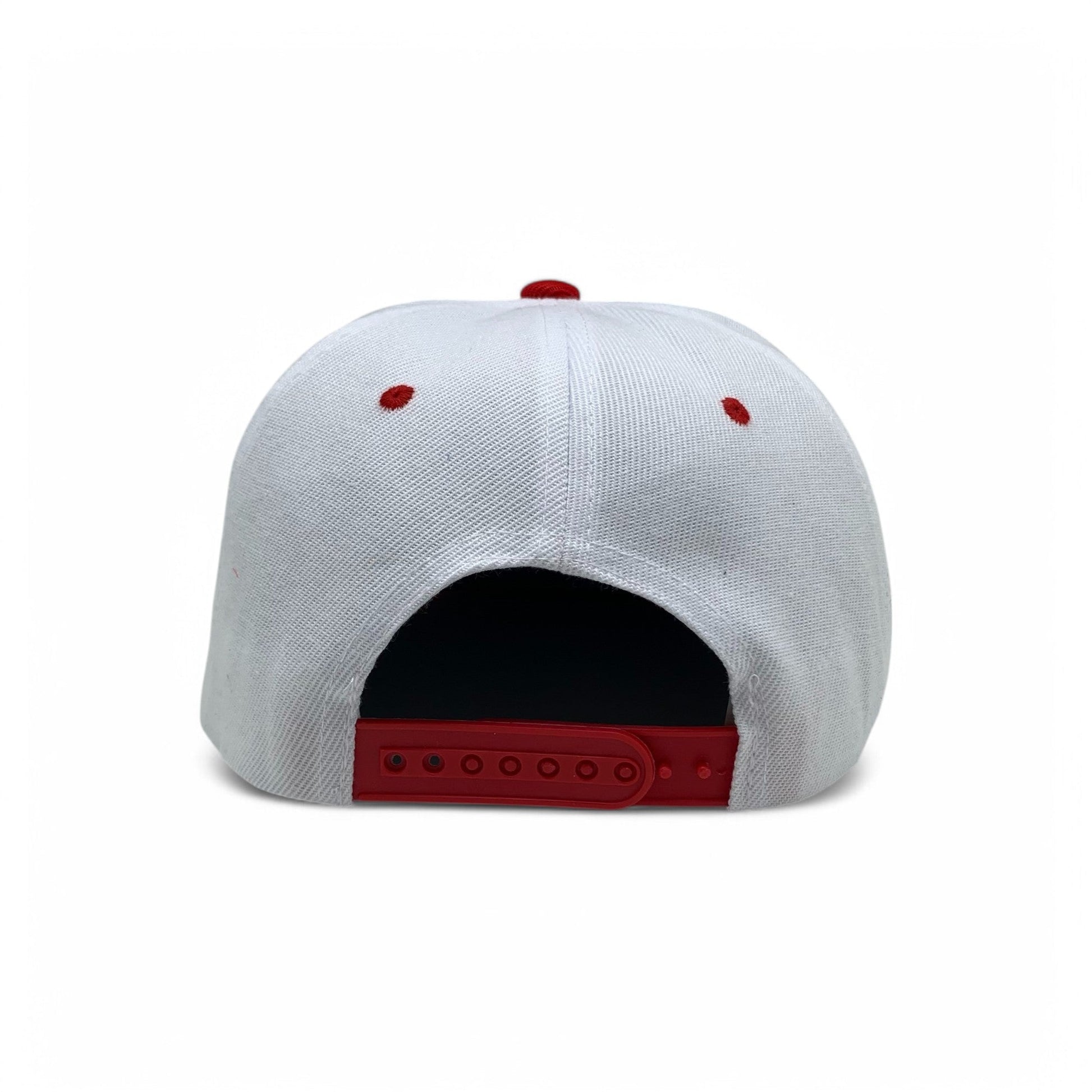 Basic Cap Plain Poly Snapback Hat 8002