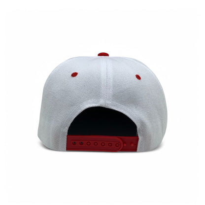 Basic Cap Plain Poly Snapback Hat 8002